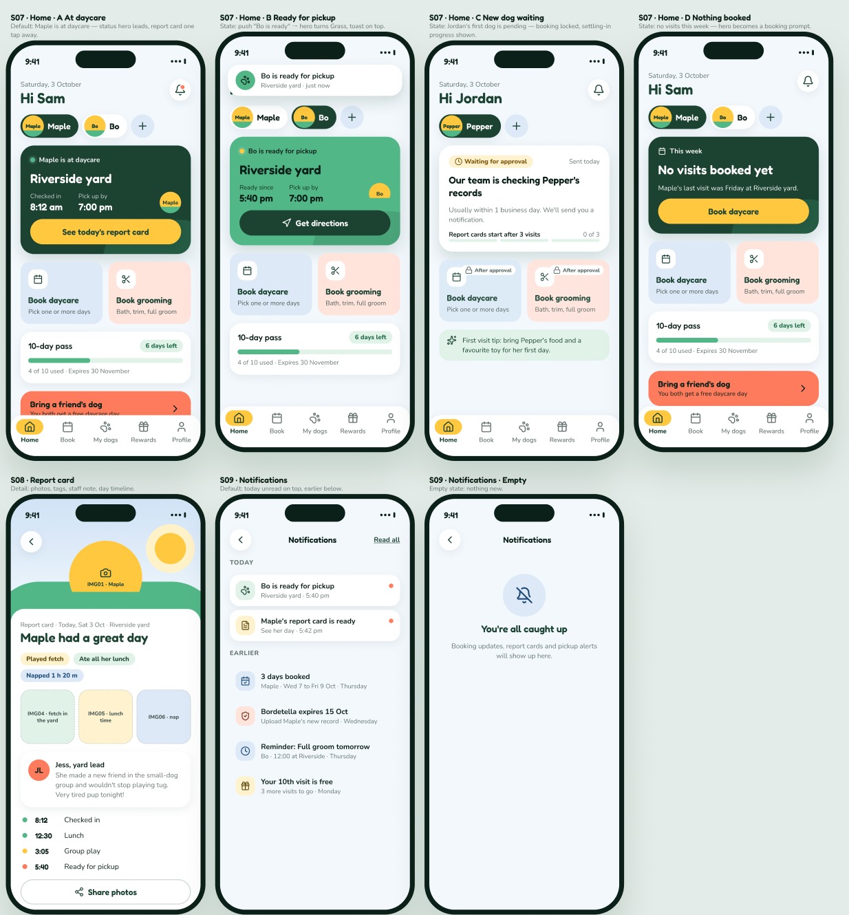 Dog Walking App